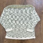 Handmade  Green and Cream Women's Sweater Photo 0