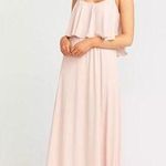 Show Me Your Mumu  Blush Caitlyn Ruffle Dress - Size Small Photo 0