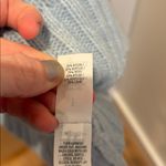 Aerie  Sweater Oversized Cable Knit Baby Blue Size Small Photo 5