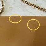 Tory Burch Tan Patent Leather Gold Braided Chain Strap Clutch Shoulder Bag Photo 7