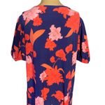• Tori Richard Honolulu Floral Print
Shift Dress Size S Blue Photo 5