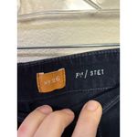 Pilcro and the Letterpress  Navy Corduroy Flare Pants Sz 26 Button Detail Photo 6