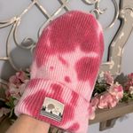 No Boundaries Comfy Pink Tie Dye Beanie Warm Winter Cap Ski Snow Hat Womens Photo 5
