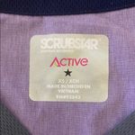 Scrubstar Purple and Gray Women's scrub Top Photo 8