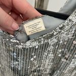 Stenay Silver Sequin Dress Size 10 Photo 3