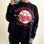 Vintage Minnesota Twins World Series Championship Sweatshirt Sz S/M Photo 3