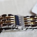 Relic NWT  By Fossil Quartz Gold/Silver Tone Rhinestone Mint Condition Watch Photo 5