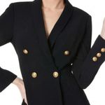 Alice + Olivia Alice + Olivia Kyrie Tuxedo Dress Black Size 12 Photo 11