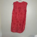 Kyla Seo Pink Eyelet Tank Dress women's xl beach summer‎ resort vacation boho Photo 6