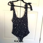 Navy and White Stars Bodysuit Size L Blue Size L Photo 6