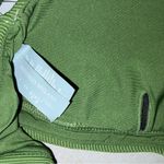 Antonio Melani NEW With Tag  Turf Green Halter Bra Ribbed Bikini Top size Small Photo 3