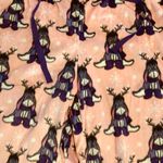 Disney Christmas Pajama Pants  Eyore Fleece Pink Womens Small Photo 2