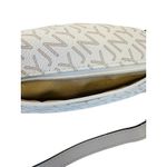 Jones New York Signature Fanny Bag Belt Off White Gray Front & Back Zipper Photo 11