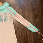 Puma Green and Tan Color-Block Sweatshirt Disney Frozen Photo 5