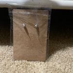 Stud Earrings Silver Photo 1