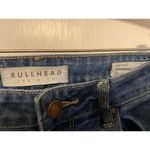 Bullhead Denim Blue Jeans Mid Rise skinniest Jegging Raw Hem Size 25 Photo 3