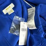 Anthropologie MAEVE x  Double-Breasted Oversized Blazer, Blue, 0 (US) Photo 12