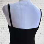 Jump VINTAGE 90s Apparel Co by Wendye Chaitin Velvet Fitted Maxi Dress Black 5/6 Photo 3