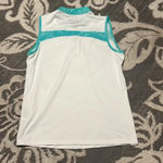 IZOD  golf shirt  like new. Sleeveless. 1/4 zip. Size medium. Photo 4