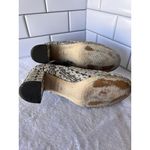 Cole Haan  Nitasha‎ Leather Ankle Boot Snake Print Embossed Heeled Bootie Sz 7B Photo 8