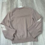 Magaschoni  Cashmere Sweater argyle crewneck long sleeve womens Pink (small) Photo 3