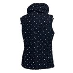 Laura Ashley Vtg Y2k Block Polka Quilted Puffer Vest Retro Pinup Rockabilly M Photo 3