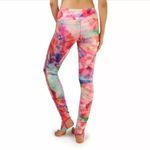 Danskin Legging Geometric Printed Pink Stirrup Photo 1