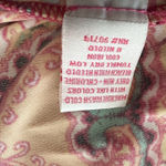 Ivy Lane Women’s Dress Medium Paisley Cold Shoulder Orange Photo 4