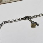 Talbots Signed T -  Statement Bib Costume Necklace Brass Tone / Red Rhinestone Photo 1