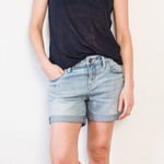 Treasure & Bond ✨  Cuffed Boyfriend Shorts✨ Photo 0