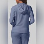 Tommy John Zen Waffle Hoodie, Size XL Blue Photo 1