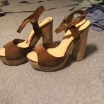 ZARA Suede Heels  Photo 0