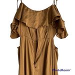 LPA  Maxi Dress Cut Out Copper Silk NWT Photo 9