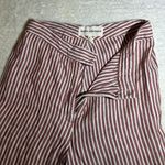 36.5 NWOT $ Mara Hoffman Red/White Striped Arlene Cropped Pant Size 2 Photo 3