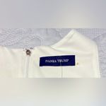 Ivanka Trump Gray Pleated Midi Dress Halter Neckline Photo 8