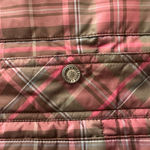 Eddie Bauer Vintage  Plaid Puffer Vest 100% Down Size Medium Photo 4