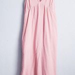 Anthropologie Stitchdrop Leyla Sugar Pink Cotton Gauze Ruffle Dress Photo 1