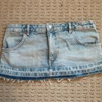 ZARA Jean Mini Skirt Photo 0