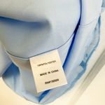 superdown | Bree Polka-Dot V-Neck Short-Sleeve Mini Dress in Light Blue Photo 6