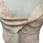 Free People  Vanessa Smocked Printed Sleeveless Cropped Trendy‎ Top Sz Medium NWT Photo 3