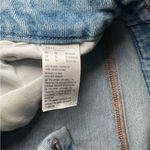 American Eagle  Womens Stretch Curvy Mom Jeans Sz 14 Distressed Photo 3