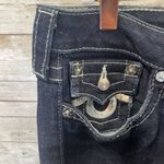 True Religion Vtg  Womens 31 Jeans Dark Denim Joey Super T Flared Leg Bell Bottom Photo 3