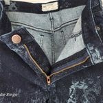 Free People  Dark Acid Wash Skinny Jeans Blue W31 Photo 8