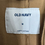 Old Navy Cacoon One Button Tan Coat Jacket Size M Photo 4