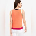 Loft Women's Colorblocked Sweater Tank  100% Cotton Photo 10