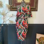 Alexia Admor Olivia Draped Colorful Off-the-Shoulder Sheath Dress - Sz 4 ๐งก๐ Photo 2