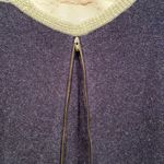 Madewell back zip hi low pullover sweater M grey Photo 9