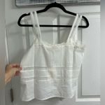 Arnhem Brontë tie front white cami tank top Size XS Photo 4
