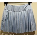 SheIn Pleated Mini Skirt ~ Size Medium ~ Light Blue Photo 2