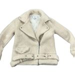 J.O.A. Oversized Faux Sherpa biker jacket Photo 5
